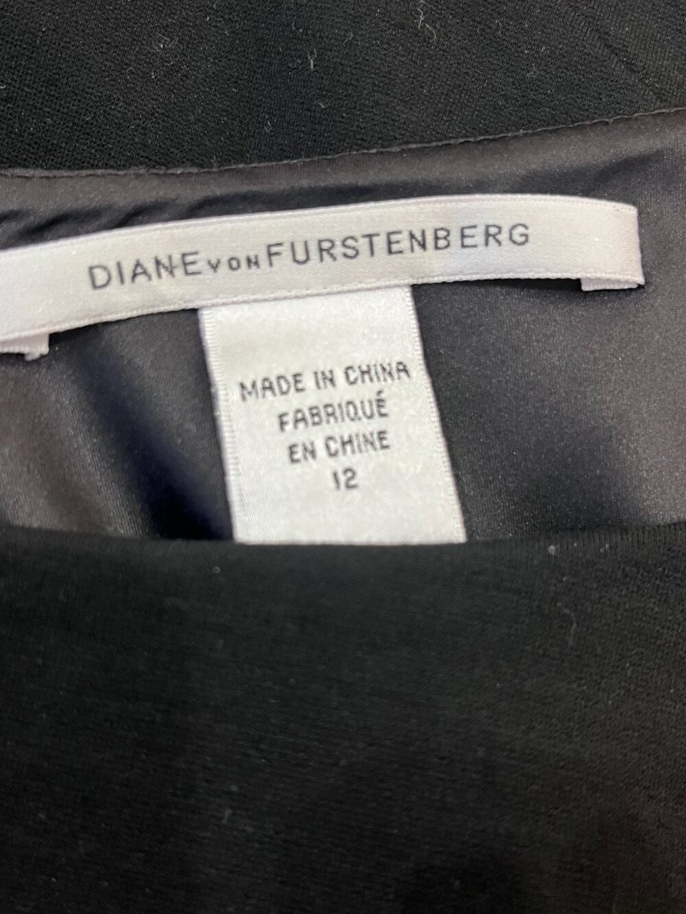 DVF CLASSIC LBD, BLACK, Ponte, BOATNECK, JERSEY DRESS, BODYCON, US12, FITS 8-10 - Picture 8 of 15